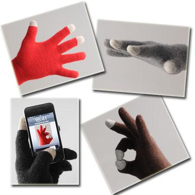 Waat? - iToucherz wollen handschoenen voor gebruik met elk touchscreen (smartphone, tablet, pinautomaat etc)!