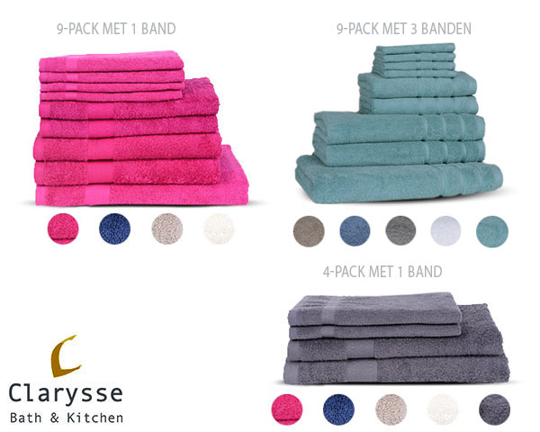 Waat? - Jules clarysse handdoekenset Waat? - Jules clarysse handdoekenset