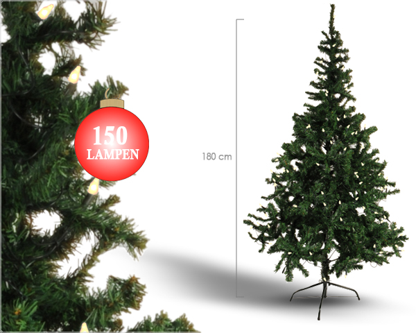 Waat? - Kerstboom met verlichting Waat? - Kerstboom met verlichting