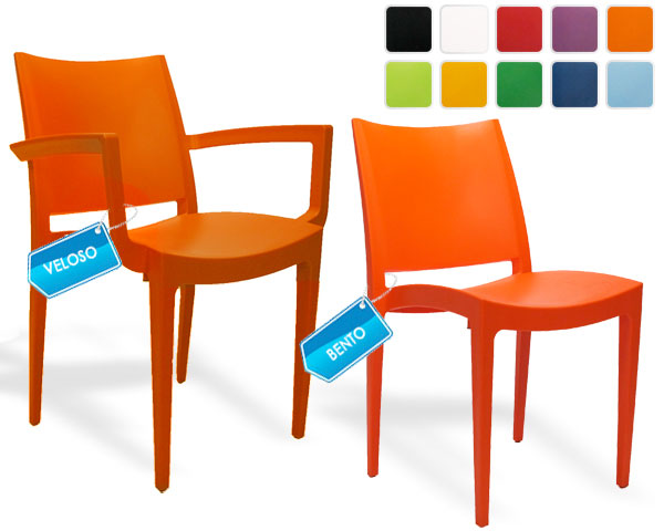 Waat? - Kleurrijke eetkamer- en tuinstoelen in verschillende materialen Waat? - Kleurrijke eetkamer- en tuinstoelen in verschillende materialen