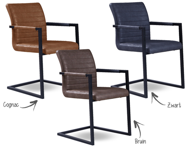 Waat? - Kubis eetkamerstoelen in 3 verschillende kleuren Waat? - Kubis eetkamerstoelen in 3 verschillende kleuren