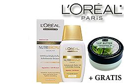 Waat? - L'oreal Nutri Bronze Visage met gratis lipbutter