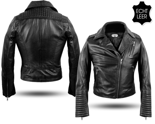 Waat? - Leren biker jack Waat? - Leren biker jack