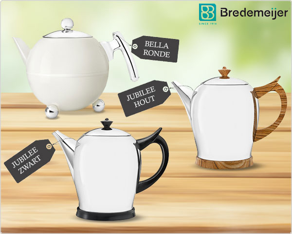 Waat? - Leuke klassieke bredemeijer theepotten Waat? - Leuke klassieke bredemeijer theepotten