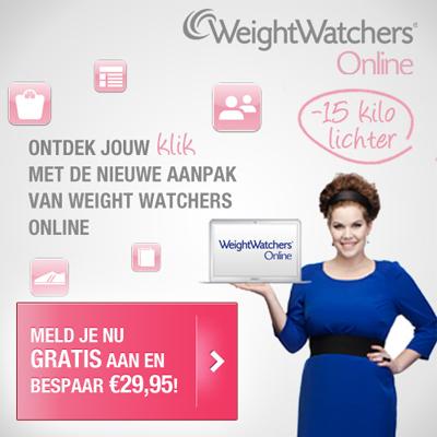 Waat? - Maak werk van je goede voornemens en probeer Weight Watchers Online nu 1 week gratis! Waat? - Maak werk van je goede voornemens en probeer Weight Watchers Online nu 1 week gratis!