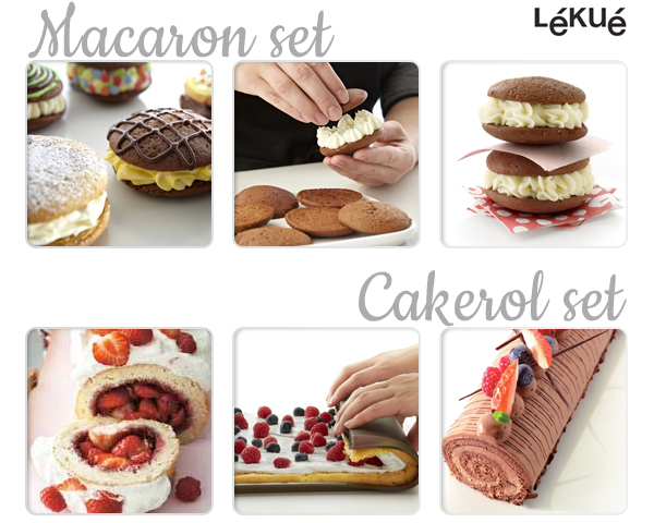 Waat? - Macaron en cakerol bakset