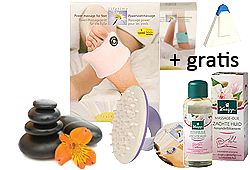 Waat? - Massageset (5-delig) + gratis Kneipp massage-olie