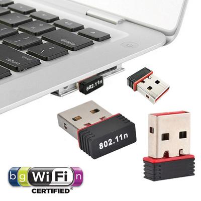 Waat? - Mini USB draadloze netwerkadapter: Wireless N-adapter (802.11n)