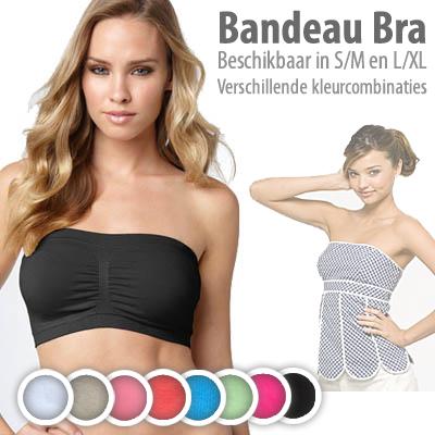 Waat? - Nieuwe zomer kleuren! Bandeau Bra in 8 verschillende kleuren (set van 3 stuks) Waat? - Nieuwe zomer kleuren! Bandeau Bra in 8 verschillende kleuren (set van 3 stuks)