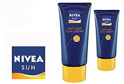 Waat? - Nivea Sun Anti-Age Crème set van 2