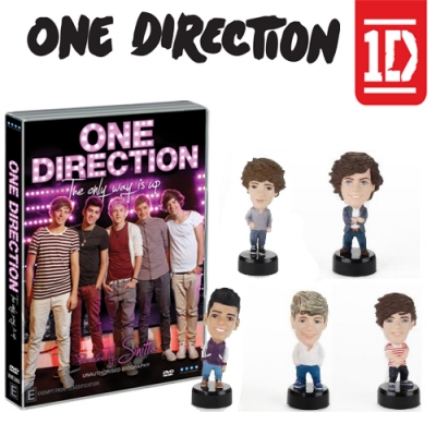 Waat? - One Direction Fanpakket: 5 officiële mini-poppen + DVD ‘The only way is up’