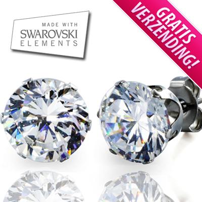 Waat? - Oorstekers met Swarovski elementen nu gratis verzending! Waat? - Oorstekers met Swarovski elementen nu gratis verzending!