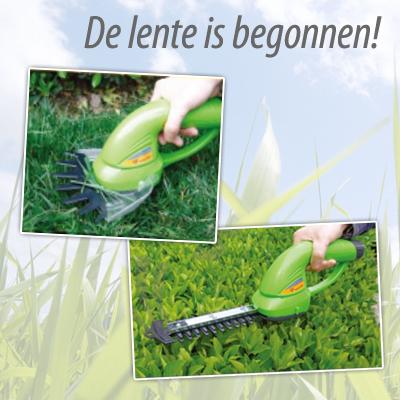 Waat? - Oplaadbare draadloze hegtrimmer en grastrimmer