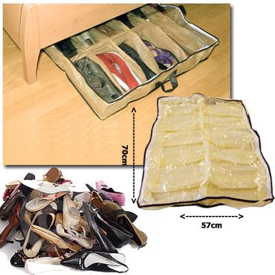 Waat? - Overzichtelijke Schoenen Organiser Opbergvitrine (1 of set van 2) Waat? - Overzichtelijke Schoenen Organiser Opbergvitrine (1 of set van 2)