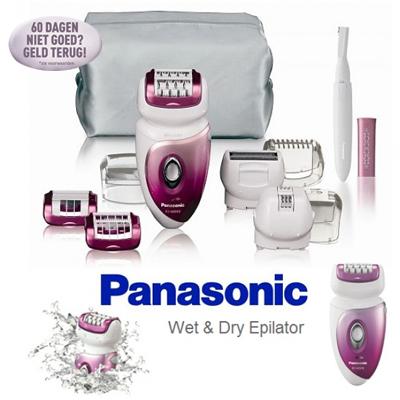 Waat? - Panasonic Wet &amp; Dry Epilator WX-72 EN gezichtstrimmer, zijdezachte epilatie OOK onder de douche!