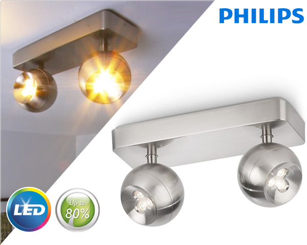 Waat? - Philips my living double led-​spot