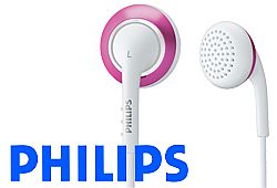 Waat? - Philips roze oordopjes