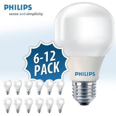 Waat? - Philips spaarlampen per set van 6 of set van 12 Waat? - Philips spaarlampen per set van 6 of set van 12
