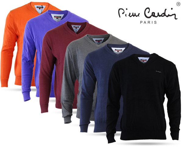 Waat? - Pierre cardin trui met v-hals Waat? - Pierre cardin trui met v-hals