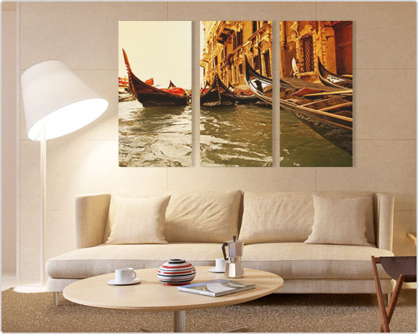 Waat? - Prachtige canvas drieluik Waat? - Prachtige canvas drieluik