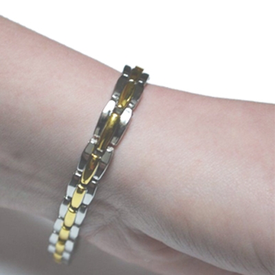 Waat? - Prachtige Jewel Edition goud-zilver magnetische gezondheidsarmband (bekend van TV!) Waat? - Prachtige Jewel Edition goud-zilver magnetische gezondheidsarmband (bekend van TV!)