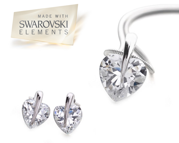 Waat? - Prachtige sieradenset met swarovski elements Waat? - Prachtige sieradenset met swarovski elements