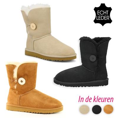 Waat? - Prachtige softlederen laarzen (3 verschillende kleuren) Waat? - Prachtige softlederen laarzen (3 verschillende kleuren)