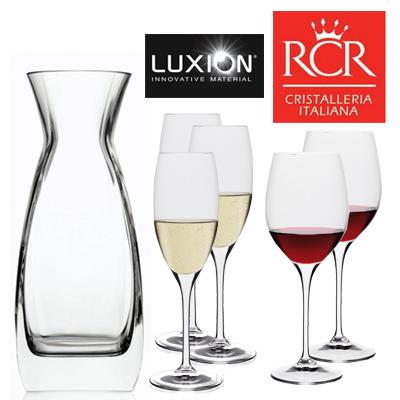 Waat? - RCR Christalleria Italiana kristallen Wijn- en Champagneglazenset Waat? - RCR Christalleria Italiana kristallen Wijn- en Champagneglazenset
