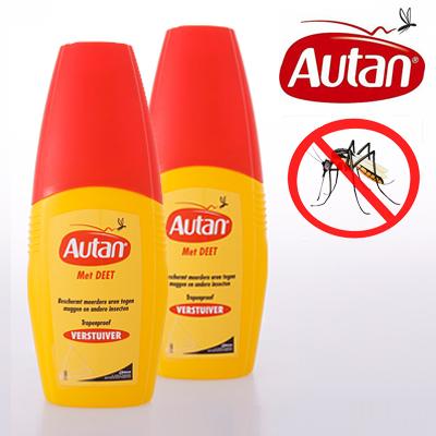 Waat? - Set van 2 Autan Anti-Muggen Sprays (2 x 100ml)