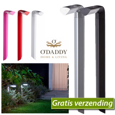 Waat? - Set van 2 LED tuinlampen op zonne-energie Waat? - Set van 2 LED tuinlampen op zonne-energie