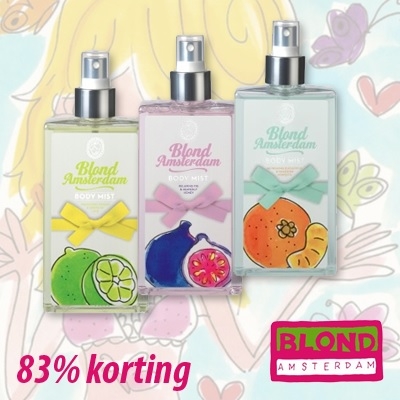 Waat? - Set van 3 Blond Amsterdam relaxing body mist Waat? - Set van 3 Blond Amsterdam relaxing body mist