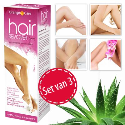 Waat? - Set van 3 Orange Care Ontharingsspray (pijnloos!) Waat? - Set van 3 Orange Care Ontharingsspray (pijnloos!)