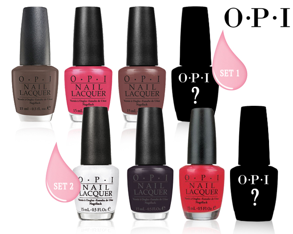 Waat? - Set van 4 o.p.i. nagellakjes