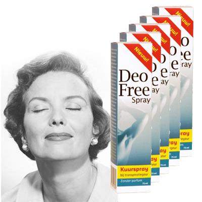Waat? - Set van 5 DeoFree Spray Waat? - Set van 5 DeoFree Spray