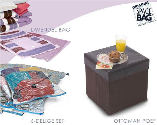 Waat? - Space bag vacuum opbergzakken Waat? - Space bag vacuum opbergzakken