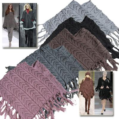 Waat? - Stijlvolle najaarsponcho's (5 warme kleuren) Waat? - Stijlvolle najaarsponcho's (5 warme kleuren)