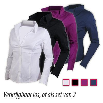 Waat? - Stylish damesblouse (verkrijgbaar los of set van 2) Waat? - Stylish damesblouse (verkrijgbaar los of set van 2)