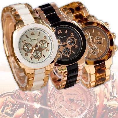 Waat? - Stylish horloge (look-a-like Michael Kors horloge)