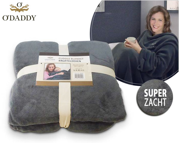 Waat? - Super zachte comfortabele o'daddy knuffeldeken