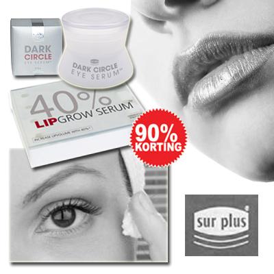 Waat? - Sur Plus serums voor mooie volle lippen en een uitgeruste oogopslag Waat? - Sur Plus serums voor mooie volle lippen en een uitgeruste oogopslag