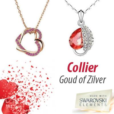 Waat? - Swarovksi Elements collier (2 verschillende modellen) Waat? - Swarovksi Elements collier (2 verschillende modellen)