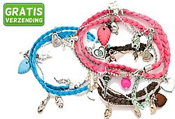Waat? - Trendy wikkelarmbandjes (6 kleuren) Waat? - Trendy wikkelarmbandjes (6 kleuren)