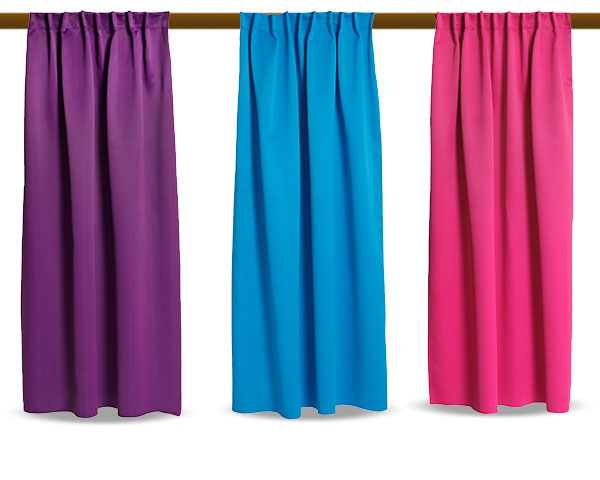 Waat? - Verduisterende gordijnen in 3 kleuren Waat? - Verduisterende gordijnen in 3 kleuren