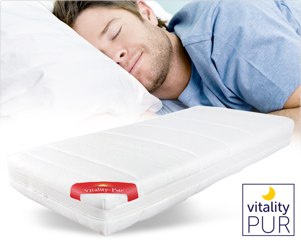 Waat? - Vitality pur matras met 7 comfort zones