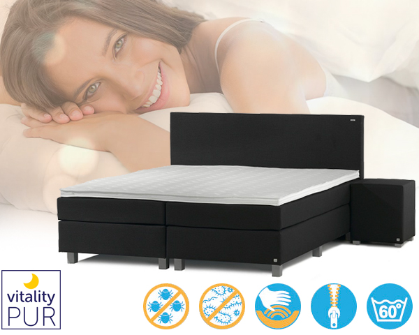 Waat? - Vitality pur traagschuim topdekmatras Waat? - Vitality pur traagschuim topdekmatras