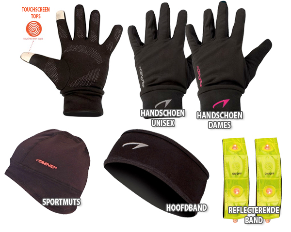 Waat? - Winteraccessoires voor bij het sporten Waat? - Winteraccessoires voor bij het sporten