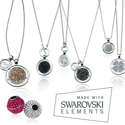 Waat? - Witgoud vergulde Swarovski Elements bedelkettingen (stel zelf samen!) Waat? - Witgoud vergulde Swarovski Elements bedelkettingen (stel zelf samen!)