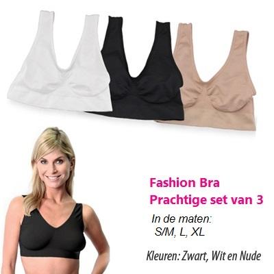 Waat? - Zelfverzekerd en comfortabel de deur uit met de Fashion Bra, bekend van TV Waat? - Zelfverzekerd en comfortabel de deur uit met de Fashion Bra, bekend van TV