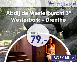 Weekendjeweg - Abdij de Westerburcht 3* vanaf 49,-. Weekendjeweg - Abdij de Westerburcht 3* vanaf 49,-.