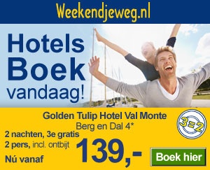 Weekendjeweg - Amadore Wellness Hotel de Kamperduinen 4* vanaf 178,-.